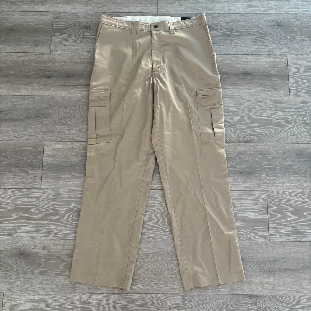 NWT Dickies Mens‎ Desert Sand Beige Relaxed Fit Straight Cargo Pants Size 36x32